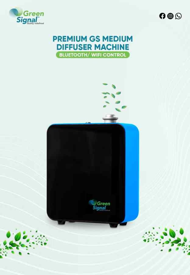 Premium Diffuser Machine Bluetooth - Medium - Blue - Image 2